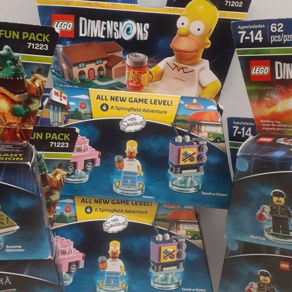 COPY - LEGO Dimensions Simpsons level pack 71202 Xmas new - Picture 5 of 12